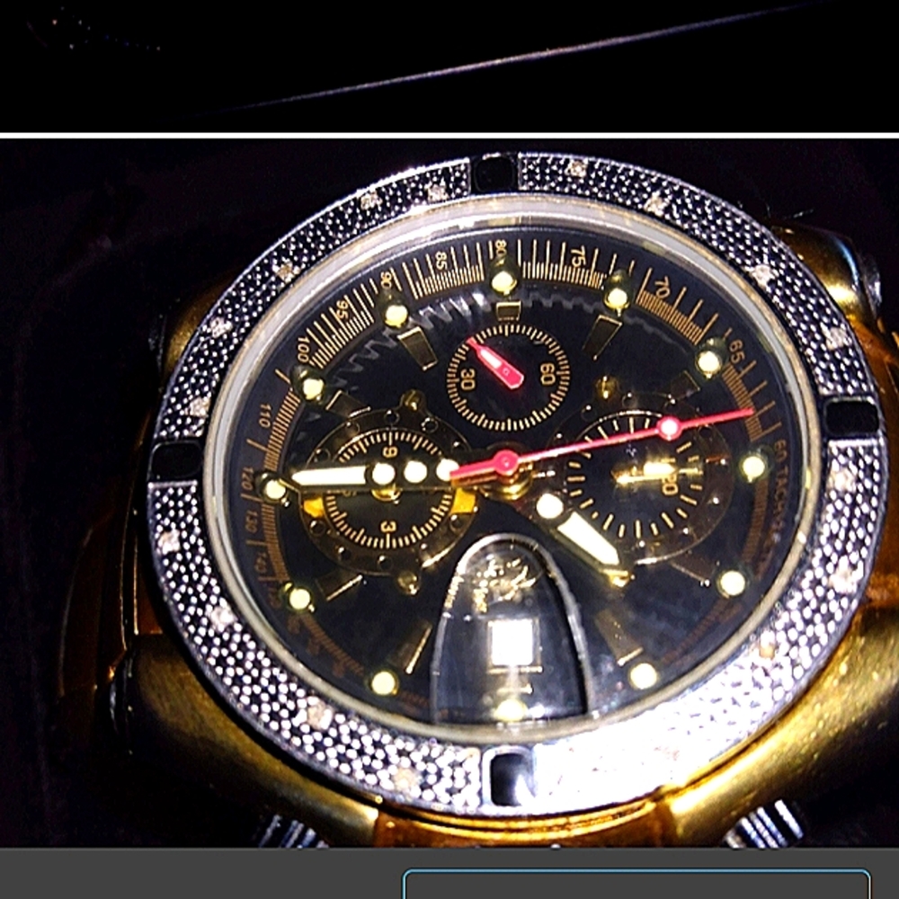 Men's Chrono dive watch really nice watch heavy